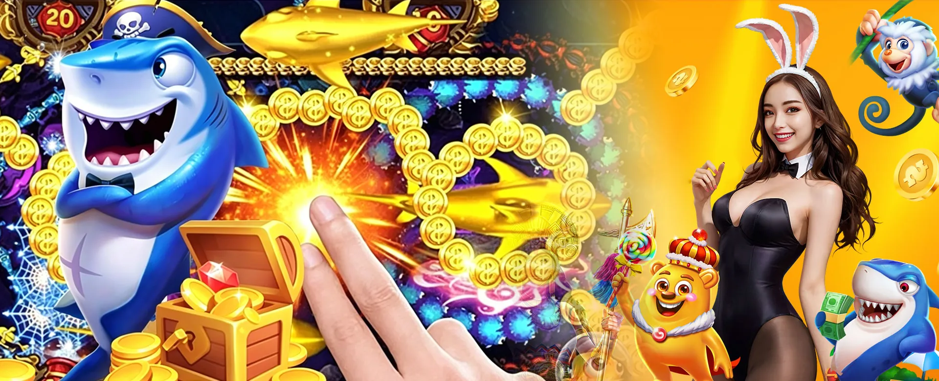 33 Blog main banner featuring online gambling games